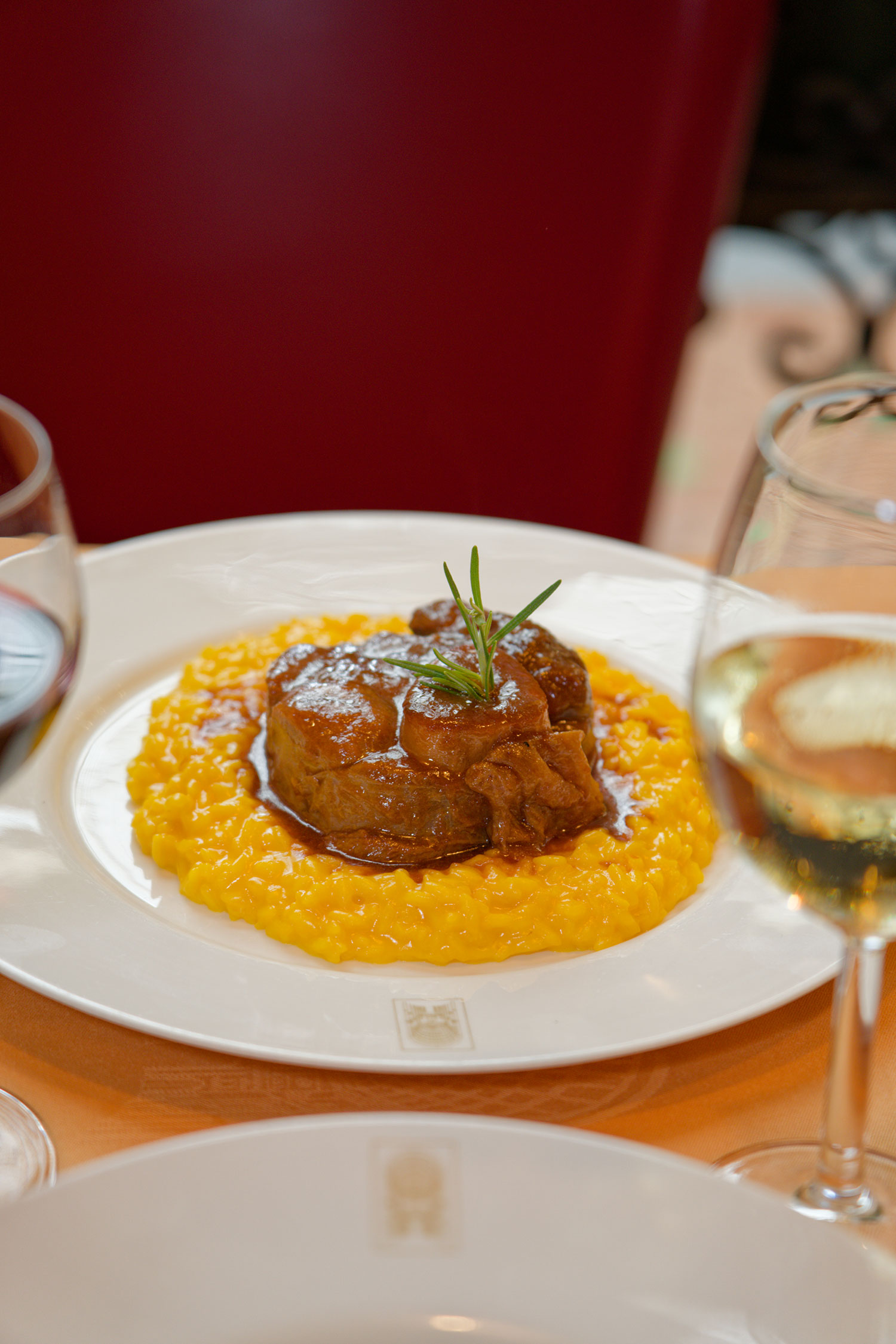 Risotto con ossobuco Milanese Tradition